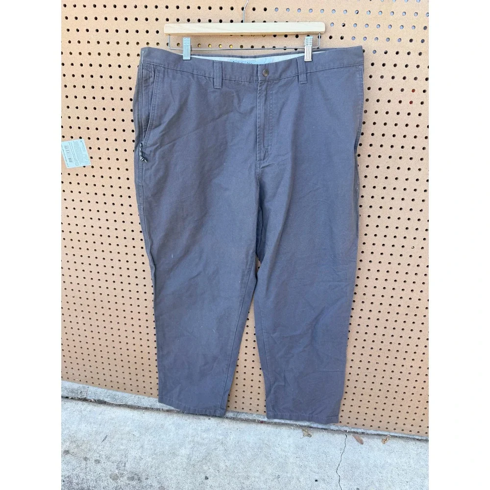 Columbia Mens Rugged Outdoor Canvas Pants 40x32 Shark Grey AM8142-326 NWT
